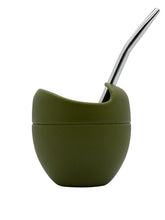 Charger l'image dans la galerie, Gourde à maté en silicone avec bombilla (Maétina)