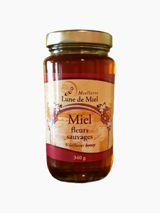 Miel de fleurs sauvages 340g (Lune de miel)