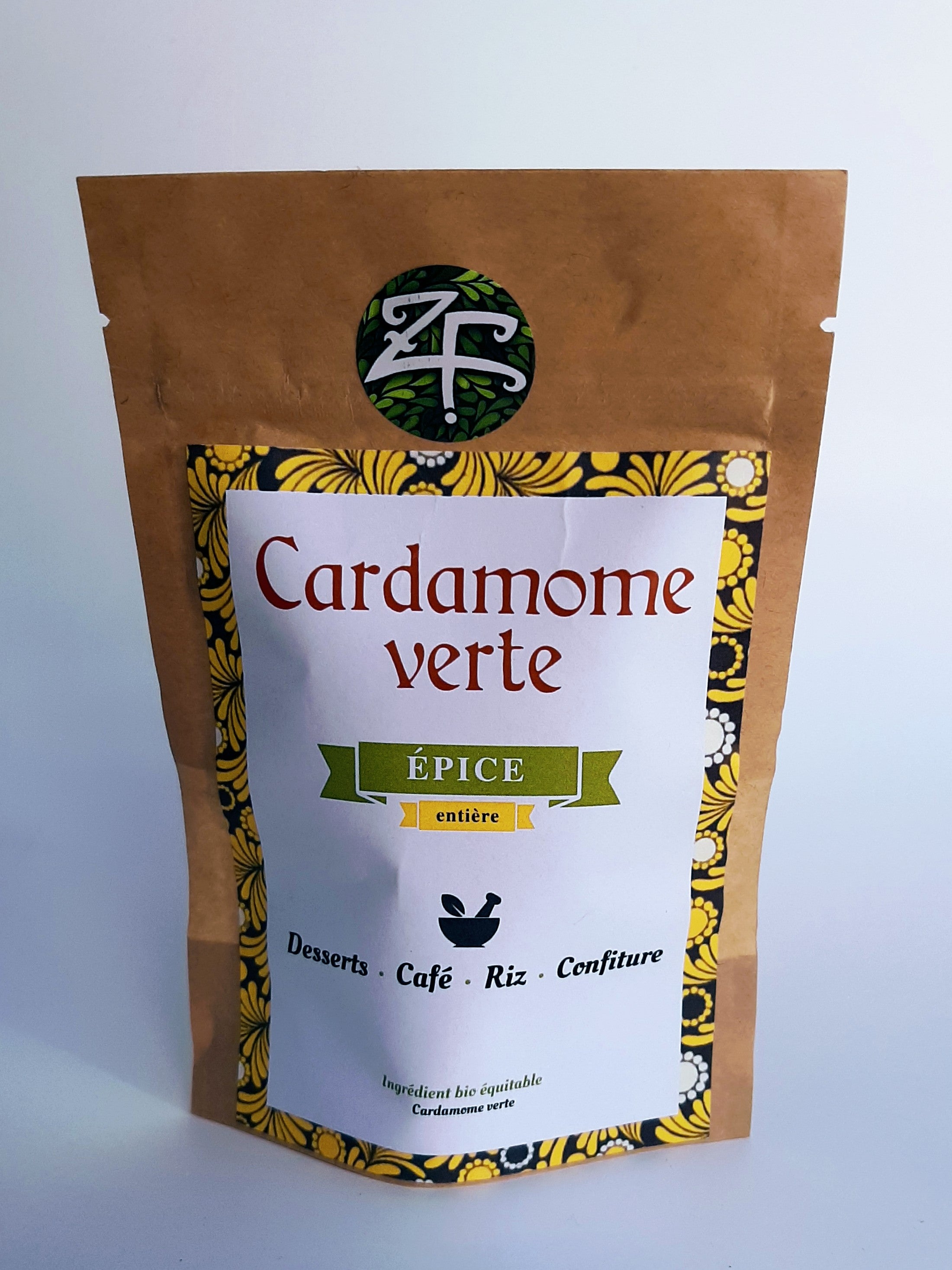 Cardamome, graines entières sans capsules (cosses) BIO, issues de  l'agriculture biologique